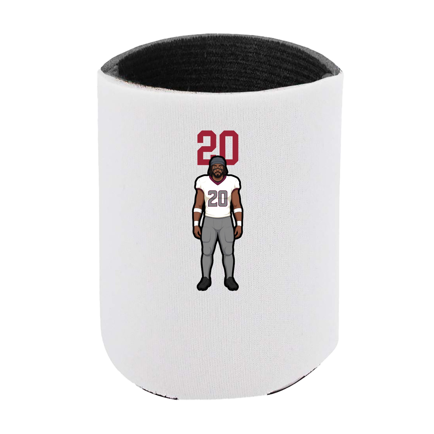 Can Holder — Number Top in White
