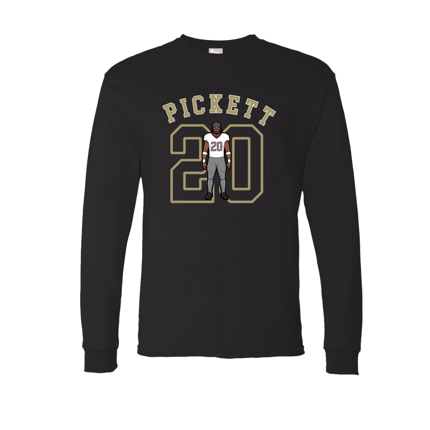 Long Sleeve Tee — Shirsey Arch in Black