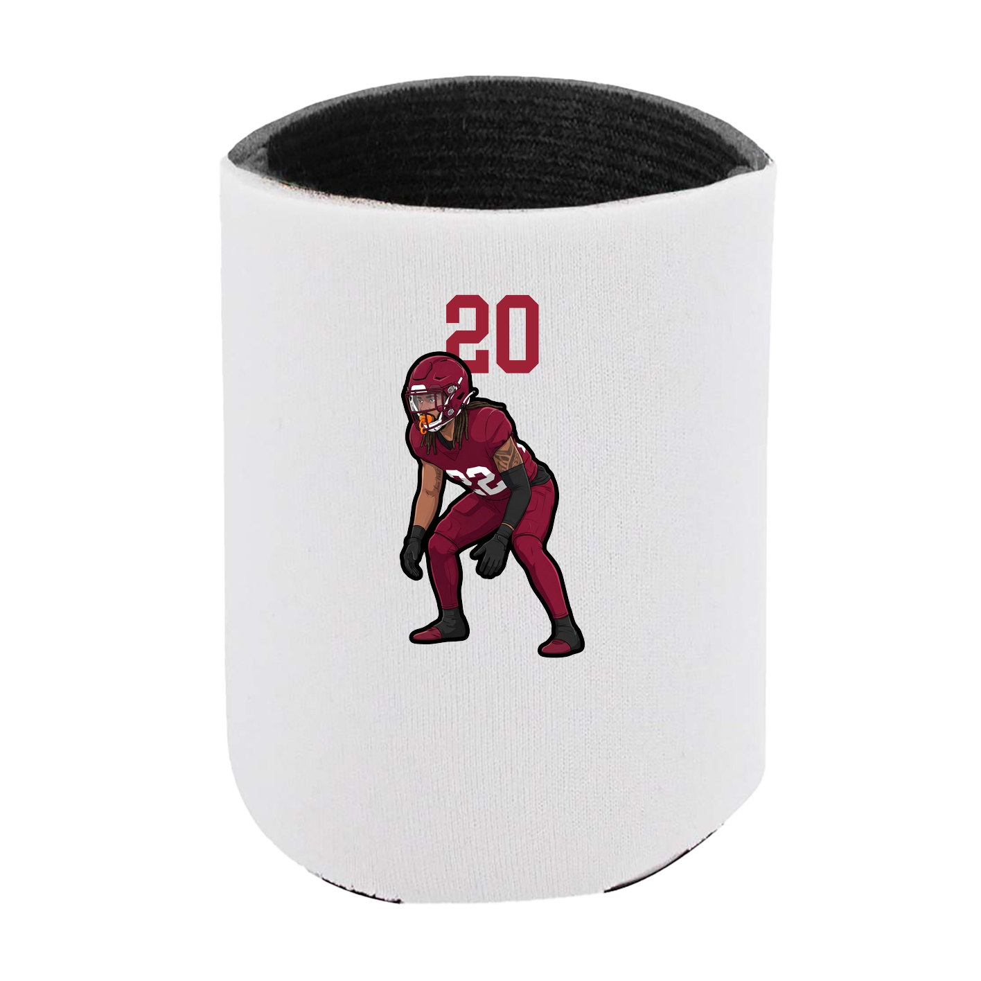 Can Holder — Number Top in White