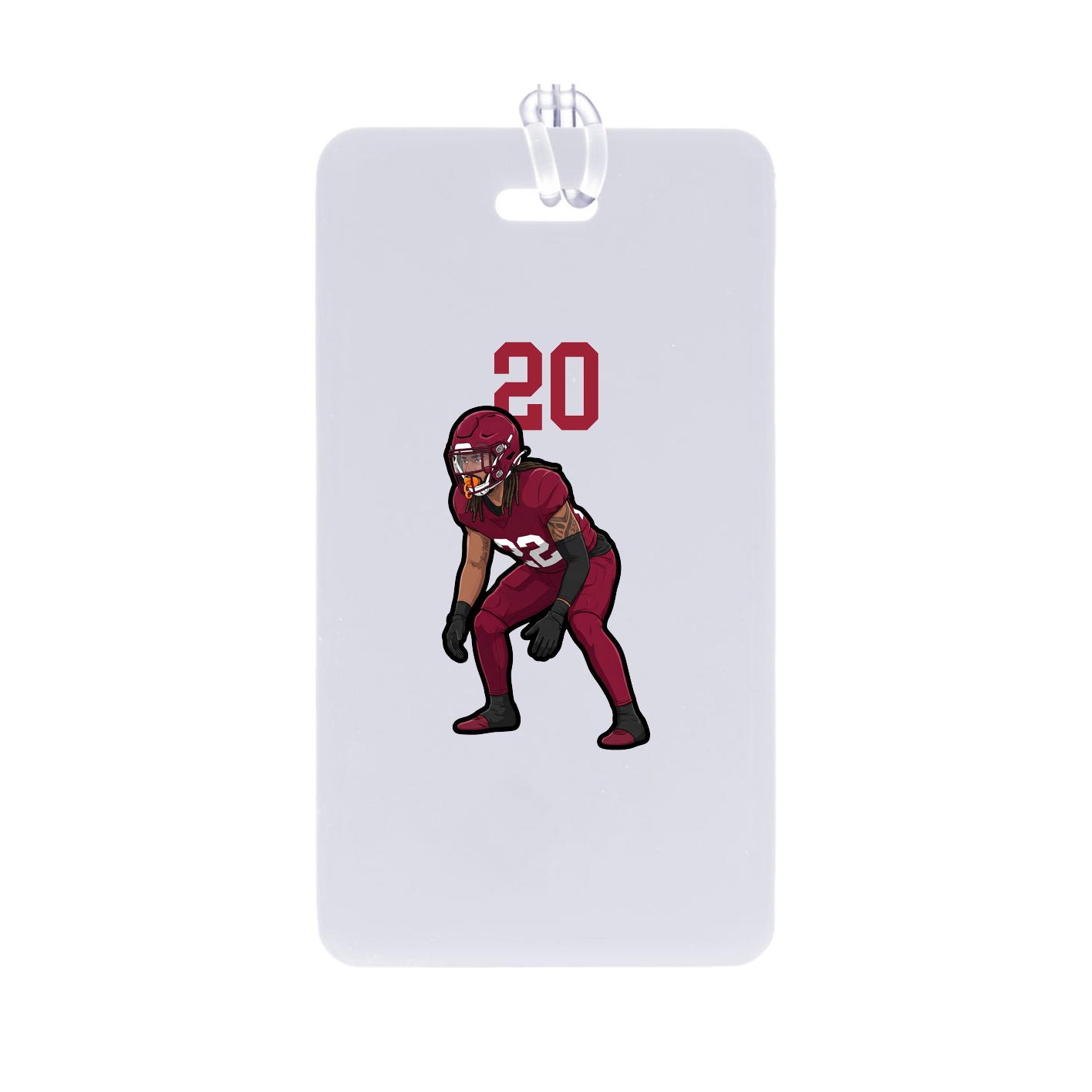 Bag Tag — Number Top in Classic