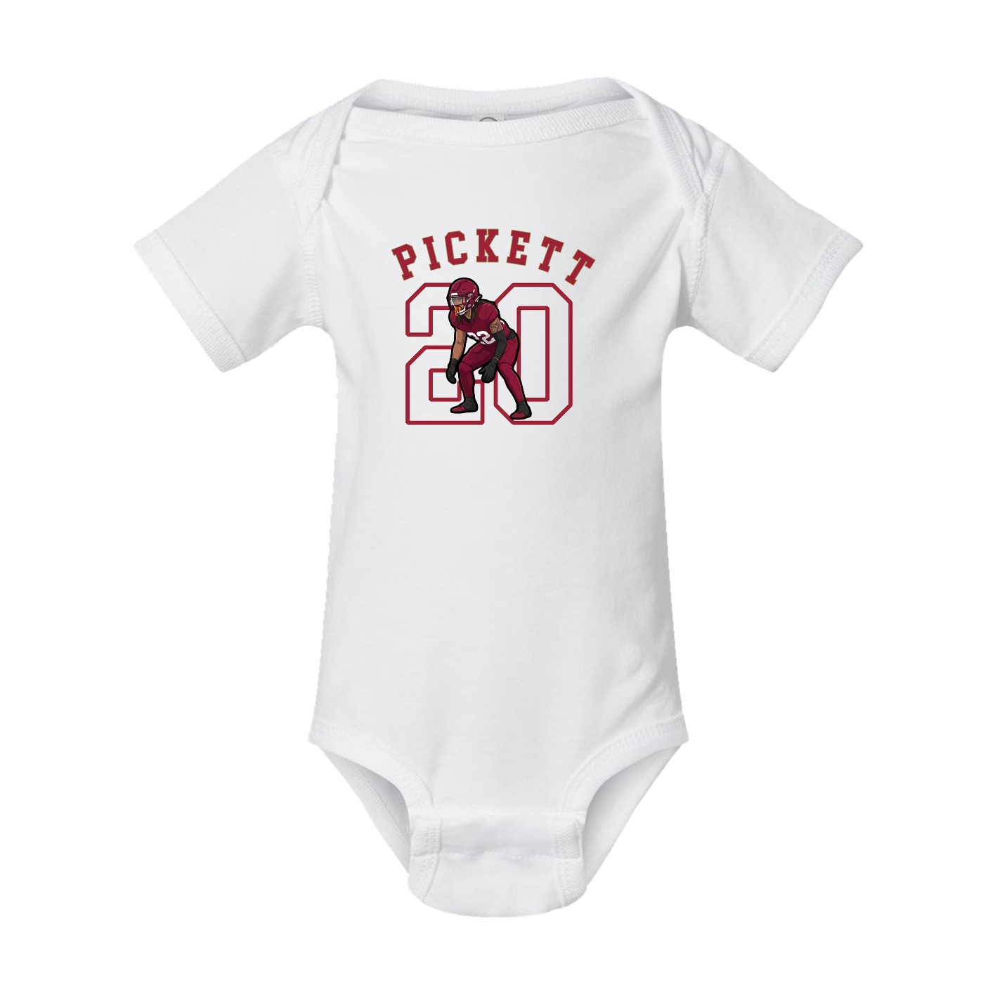Baby Onesie — Shirsey Arch in White