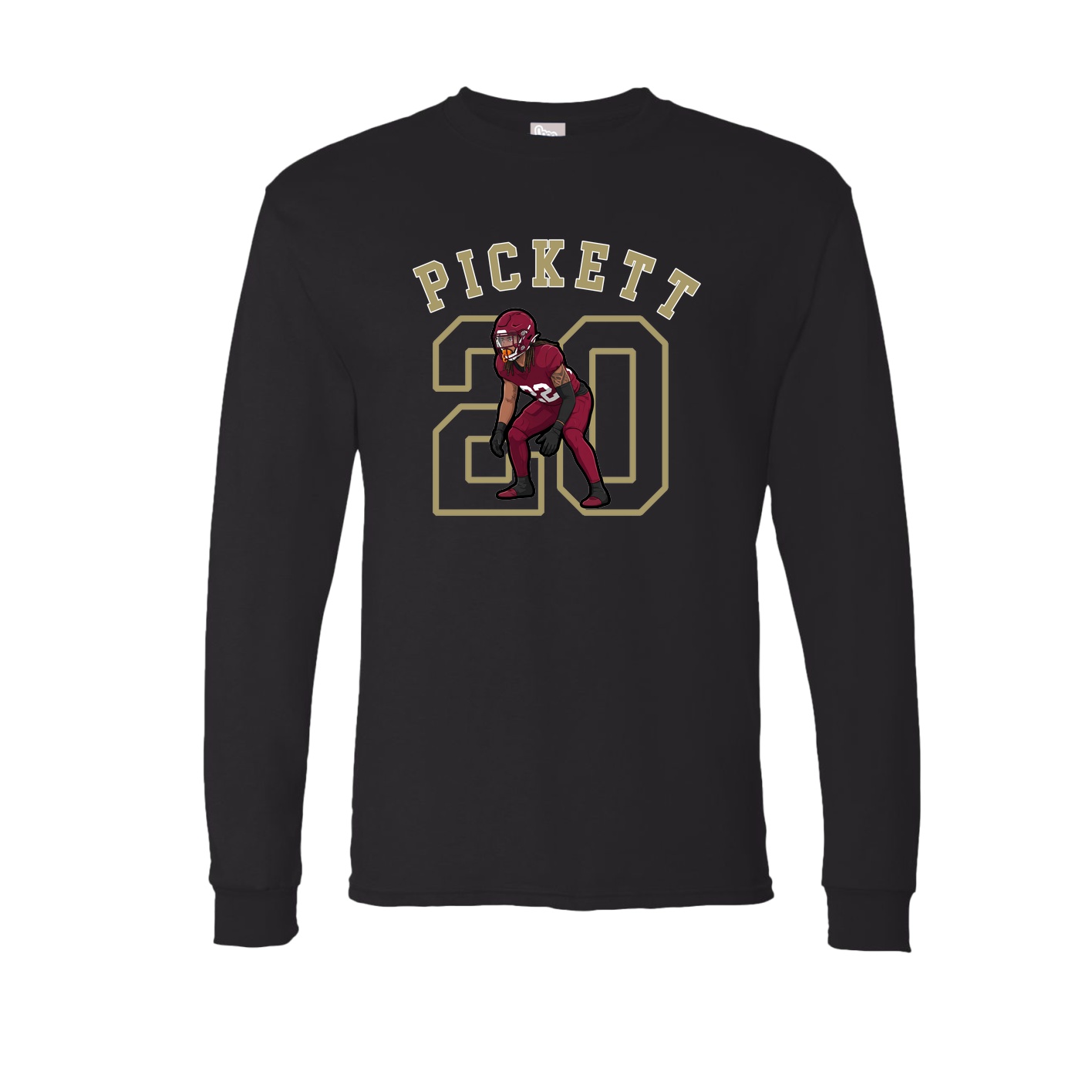 Long Sleeve Tee — Shirsey Arch in Black