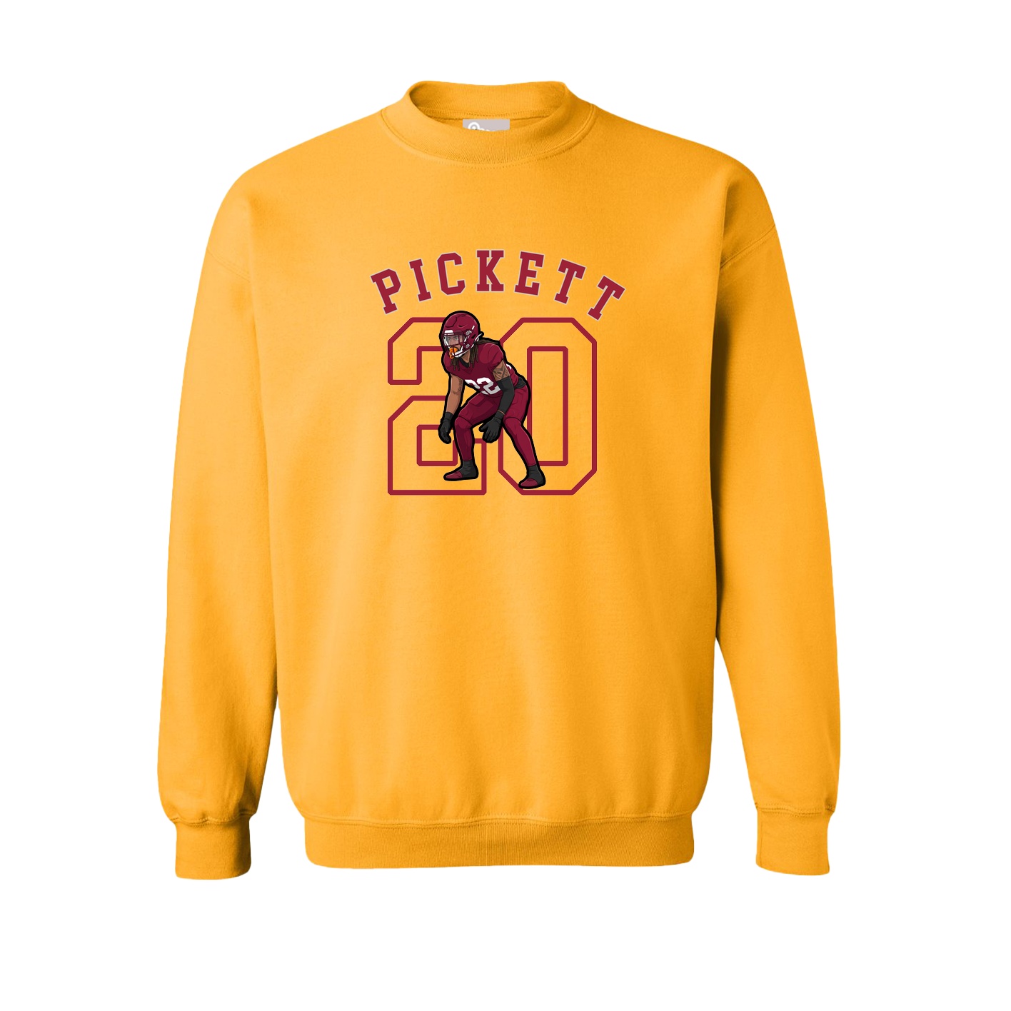 Fleece Crew — Shirsey Arch in Gold