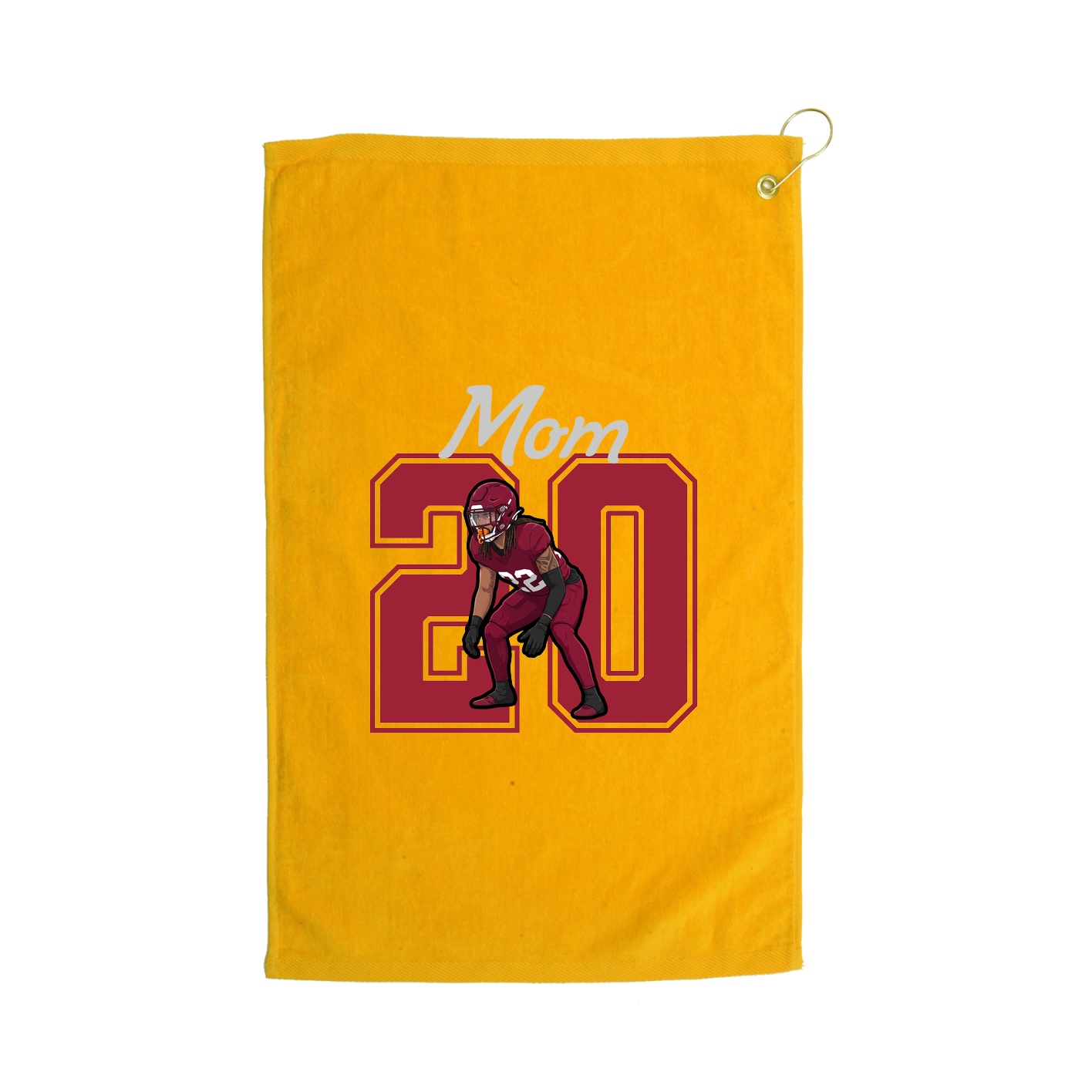 Golf Towel — Mothers Day Shirsey in Gold