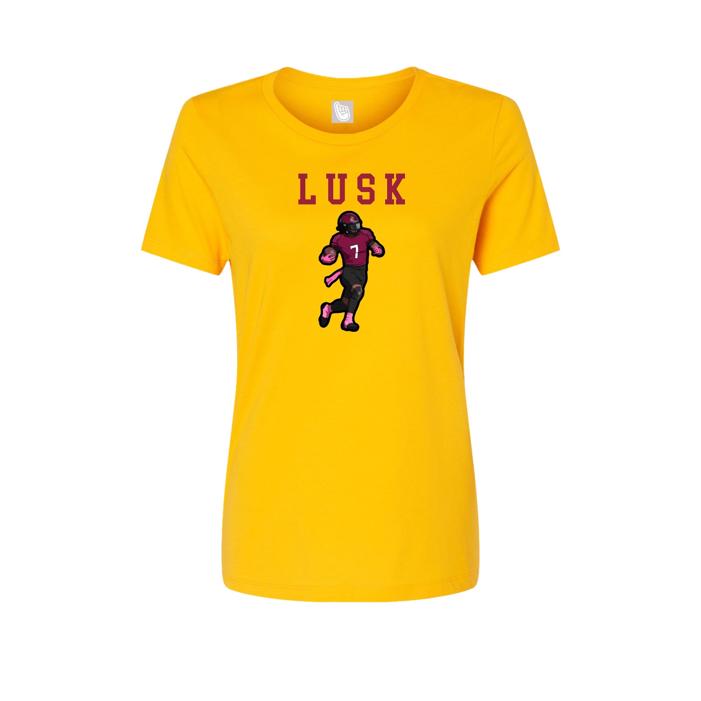 Fitted Women's Tee — Shirsey in Gold