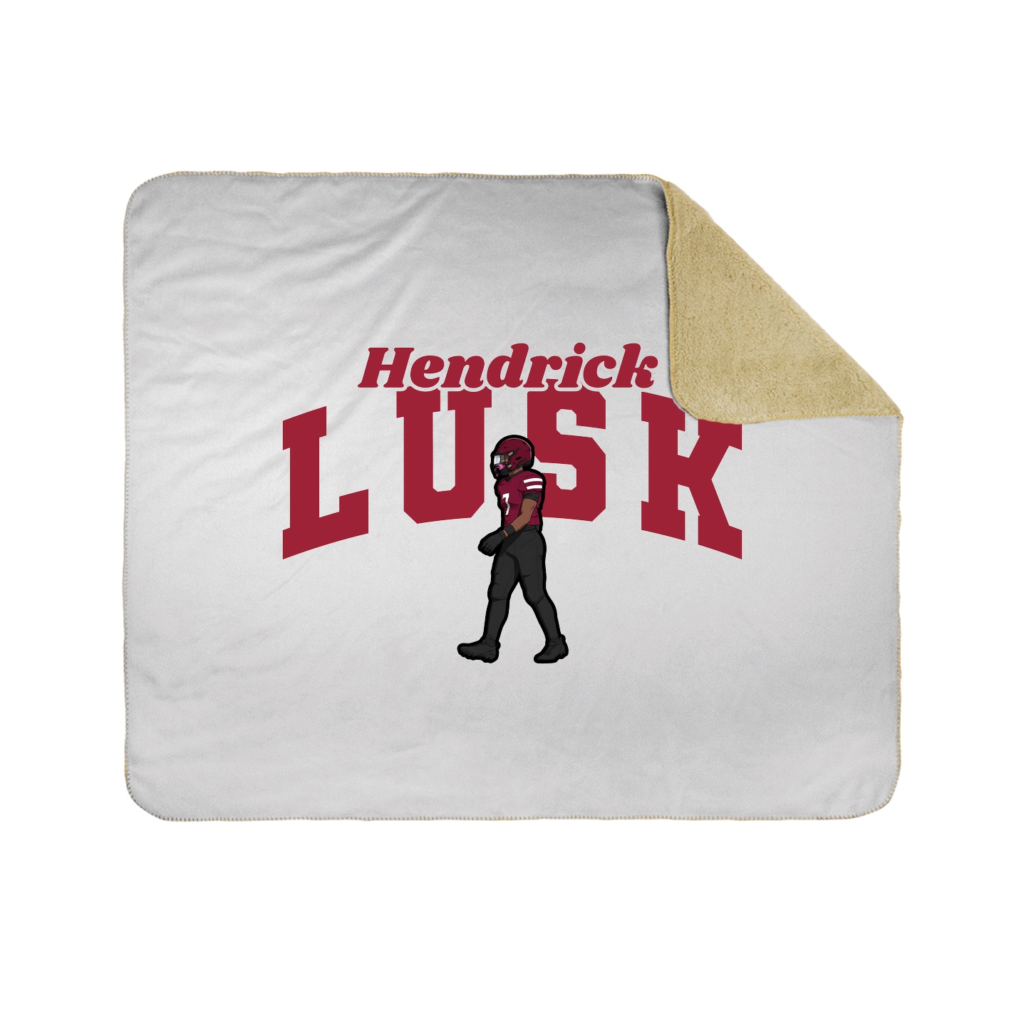 Throw Blanket — Signature Arch in White