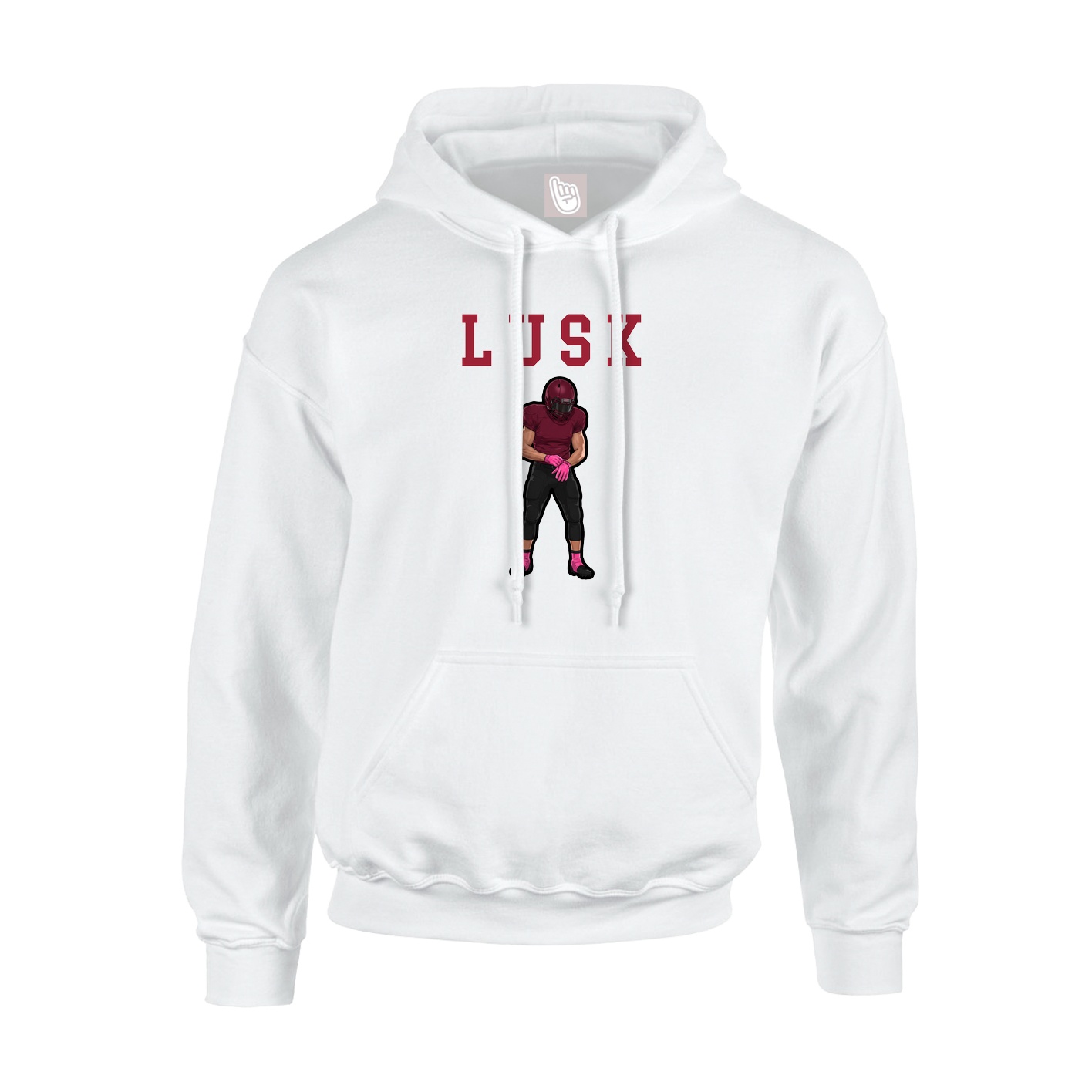 Youth Hoodie — Shirsey in White