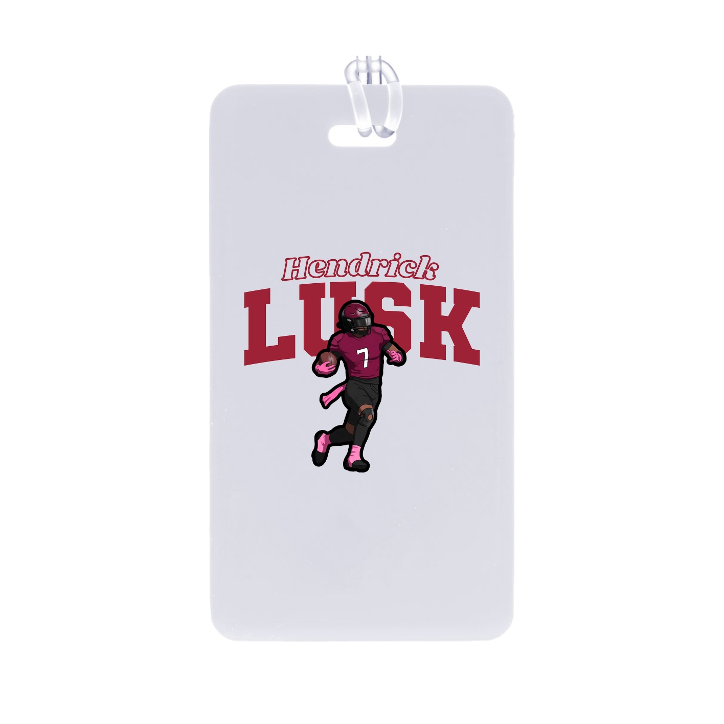 Bag Tag — Name Arch in Classic