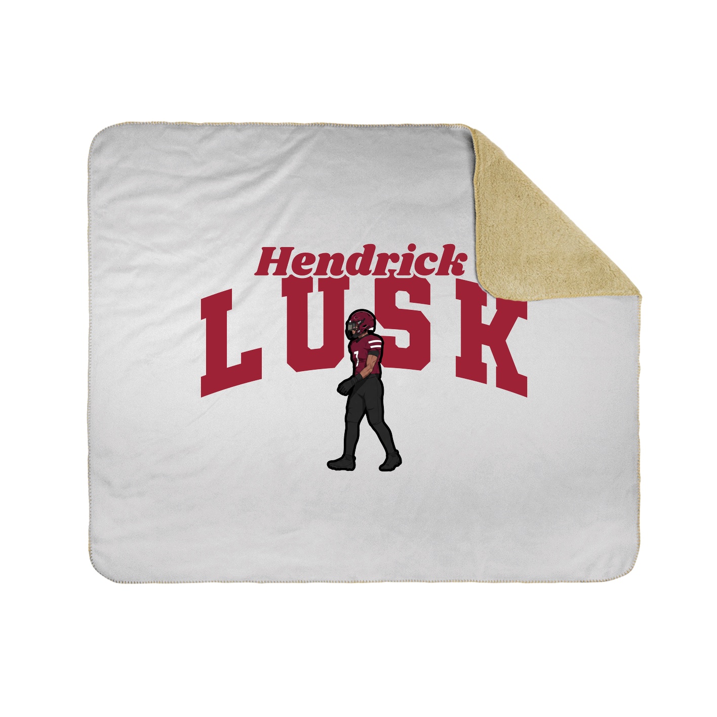 Throw Blanket — Signature Arch in White