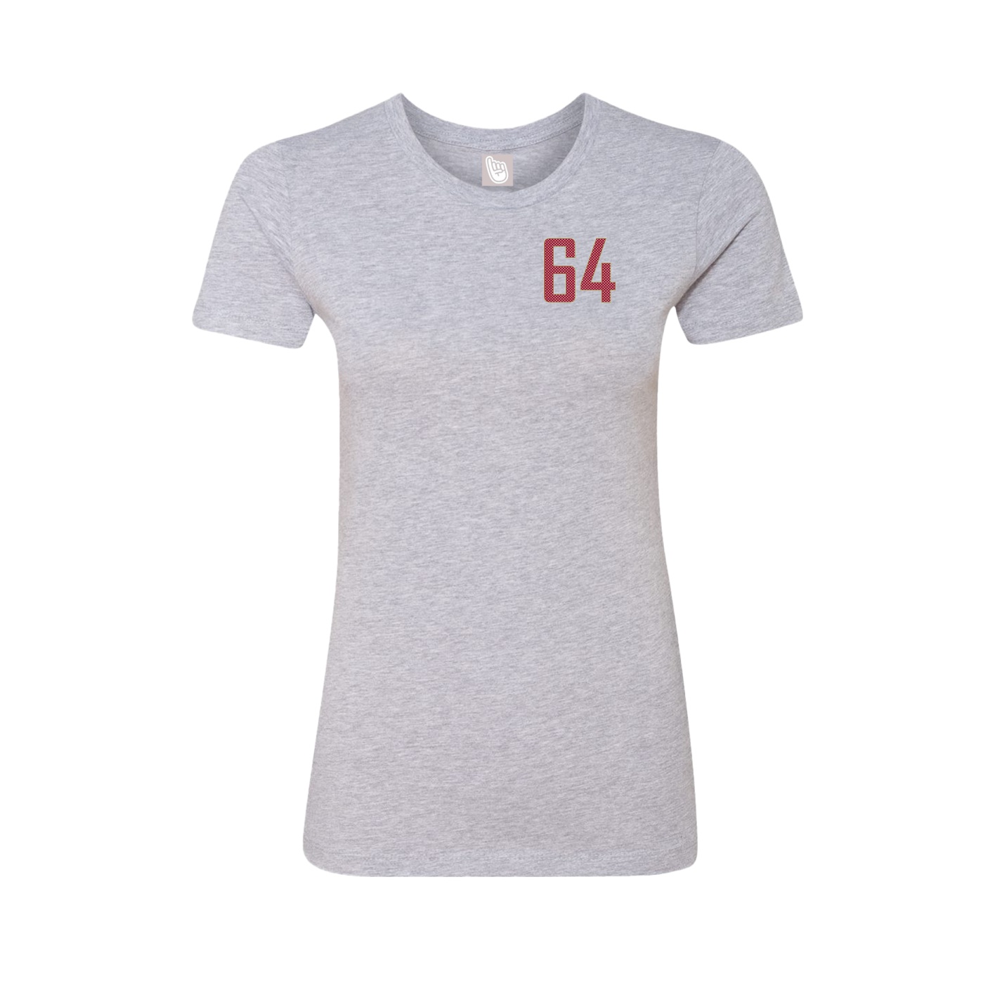 Womens Tee — Front Shirsy in Grey