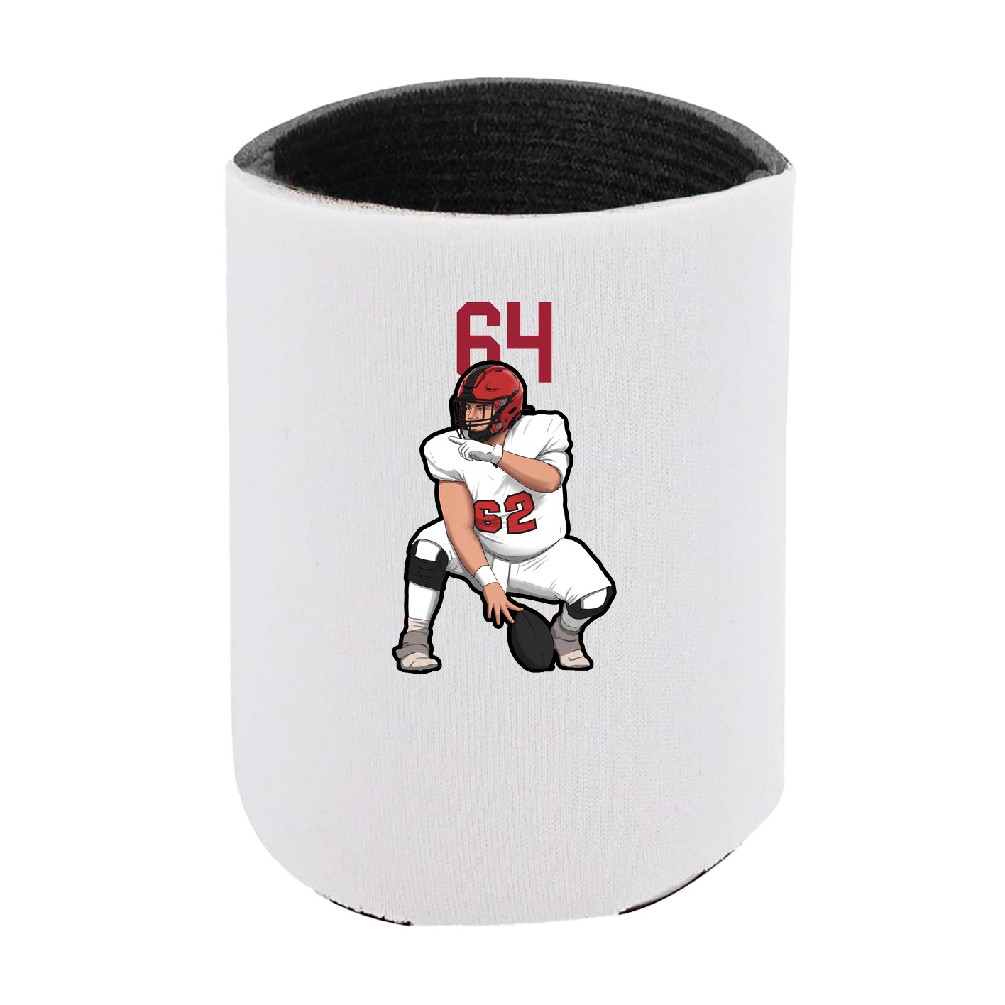 Can Holder — Number Top in White