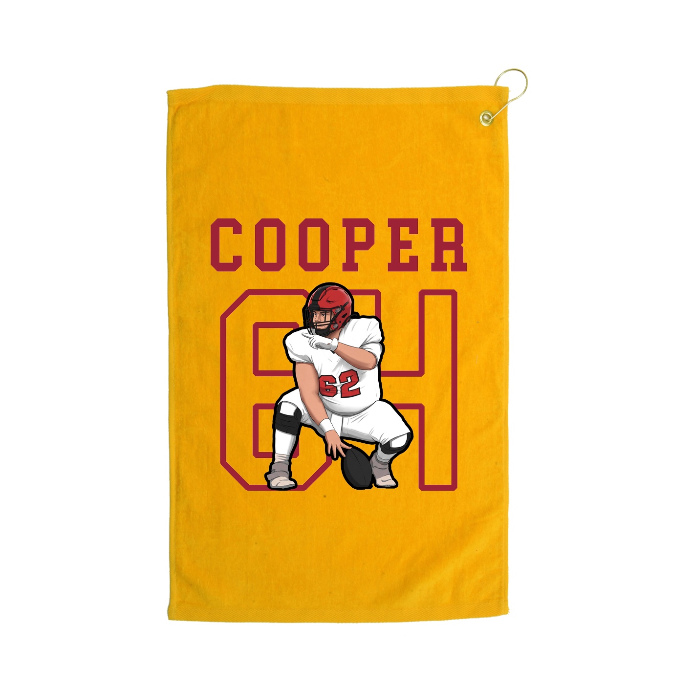 Golf Towel — Shirsey in Gold