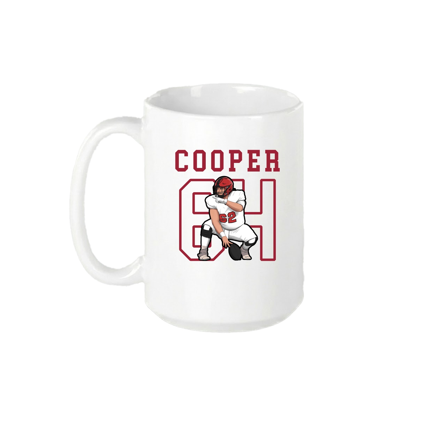 15oz Coffee Mug — Shirsey in White