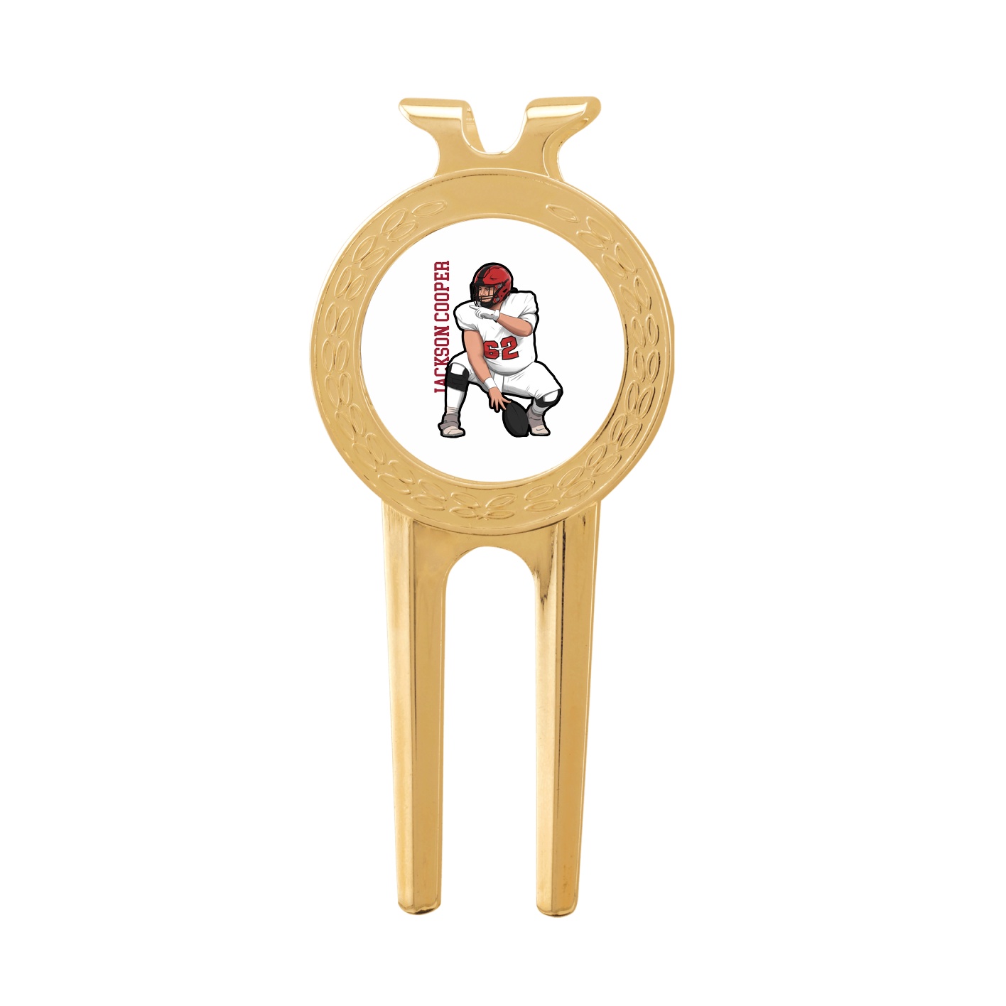 Divot Tool with Ball Marker — Name Vertical in Classic