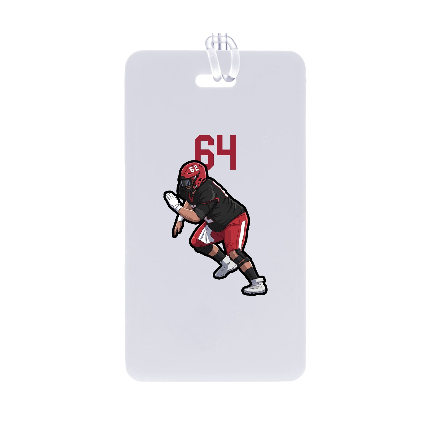 Bag Tag — Number Top in Classic