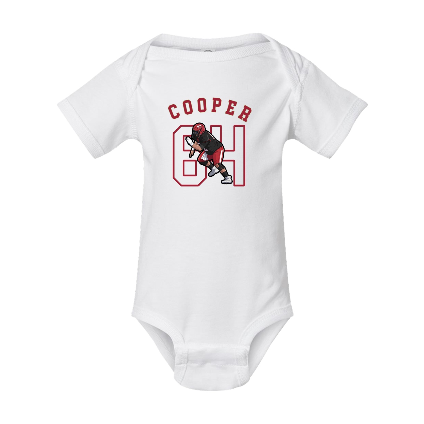 Baby Onesie — Shirsey Arch in White