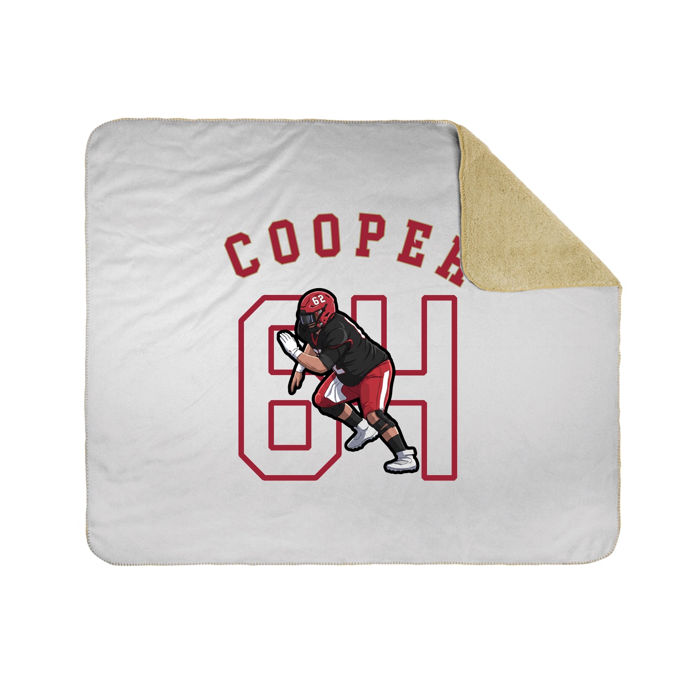 Throw Blanket — Shirsey Arch in White