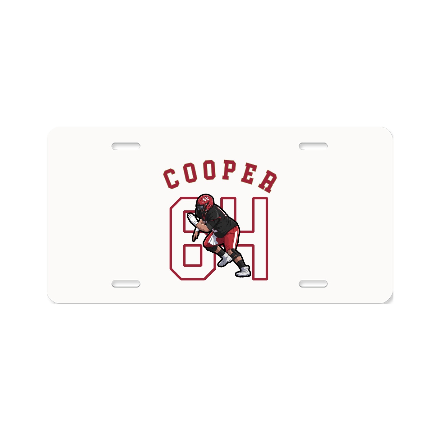 License Plate — Shirsey Arch in Classic