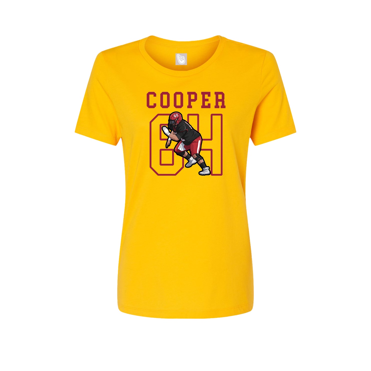 Fitted Women's Tee — Shirsey in Gold