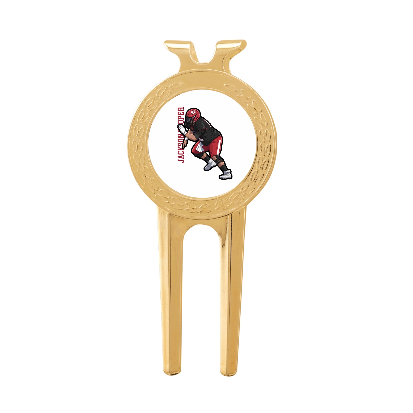 Divot Tool with Ball Marker — Name Vertical in Classic