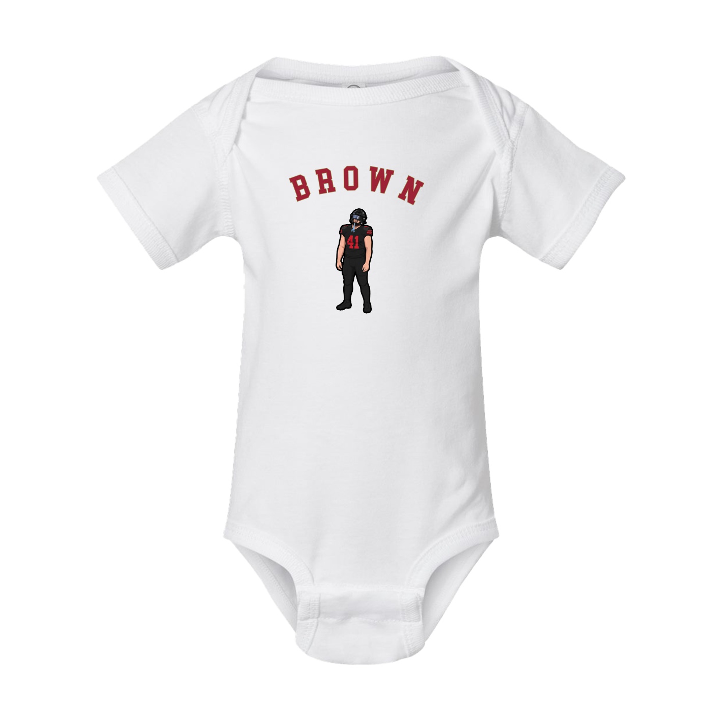 Baby Onesie — Shirsey Arch in White