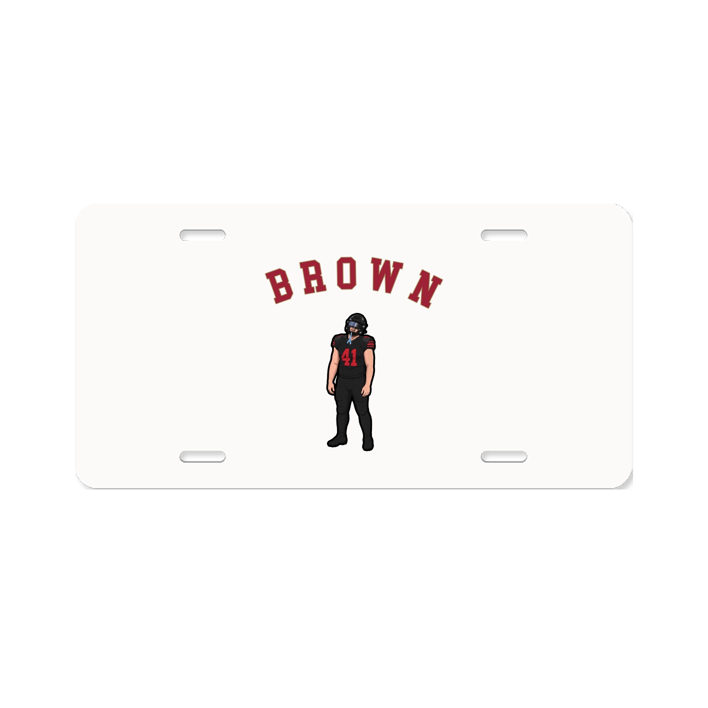 License Plate — Shirsey Arch in Classic