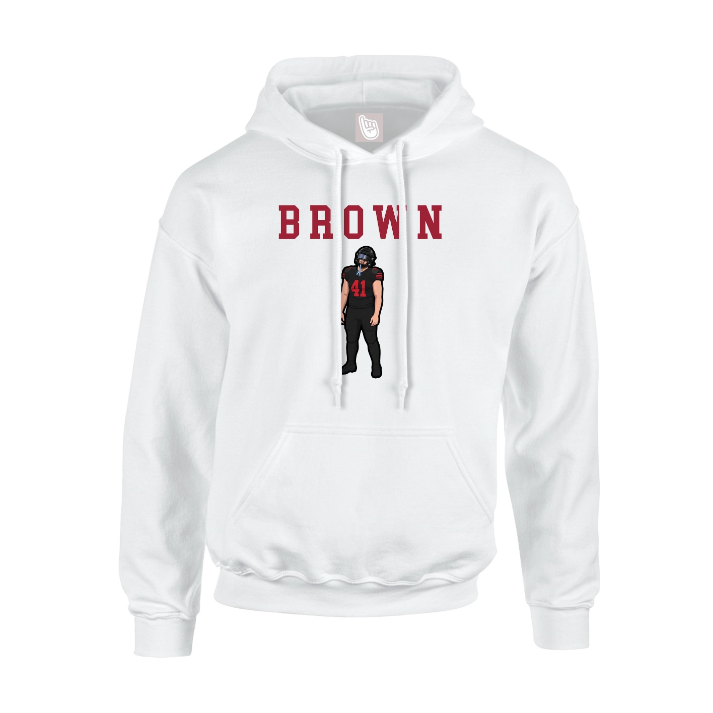Youth Hoodie — Shirsey in White