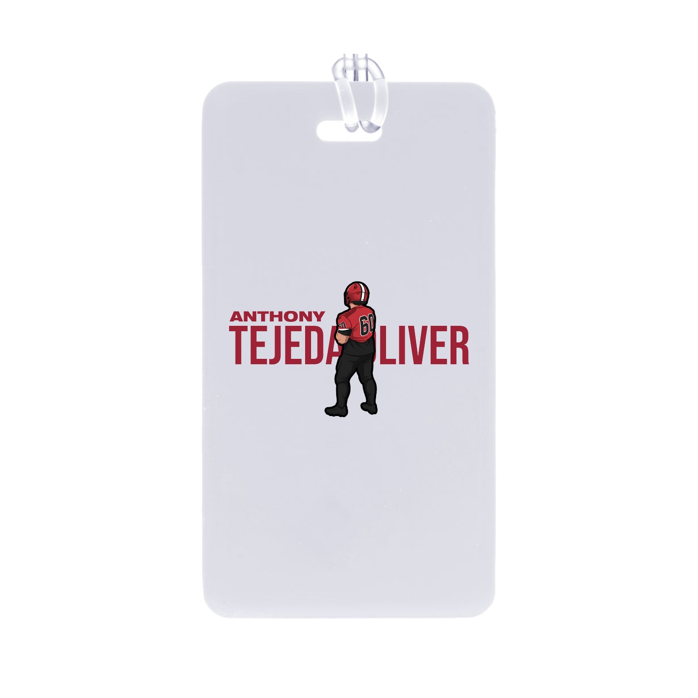 Bag Tag — Player Name in Classic
