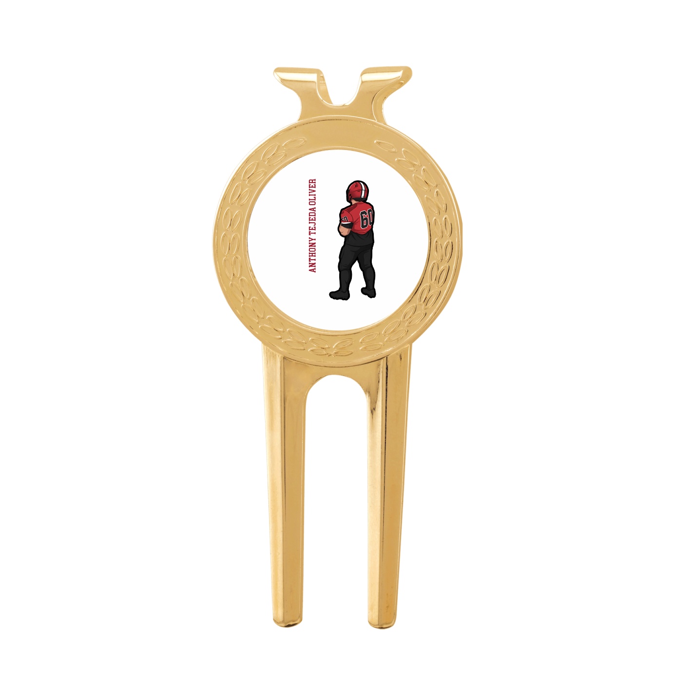 Divot Tool with Ball Marker — Name Vertical in Classic