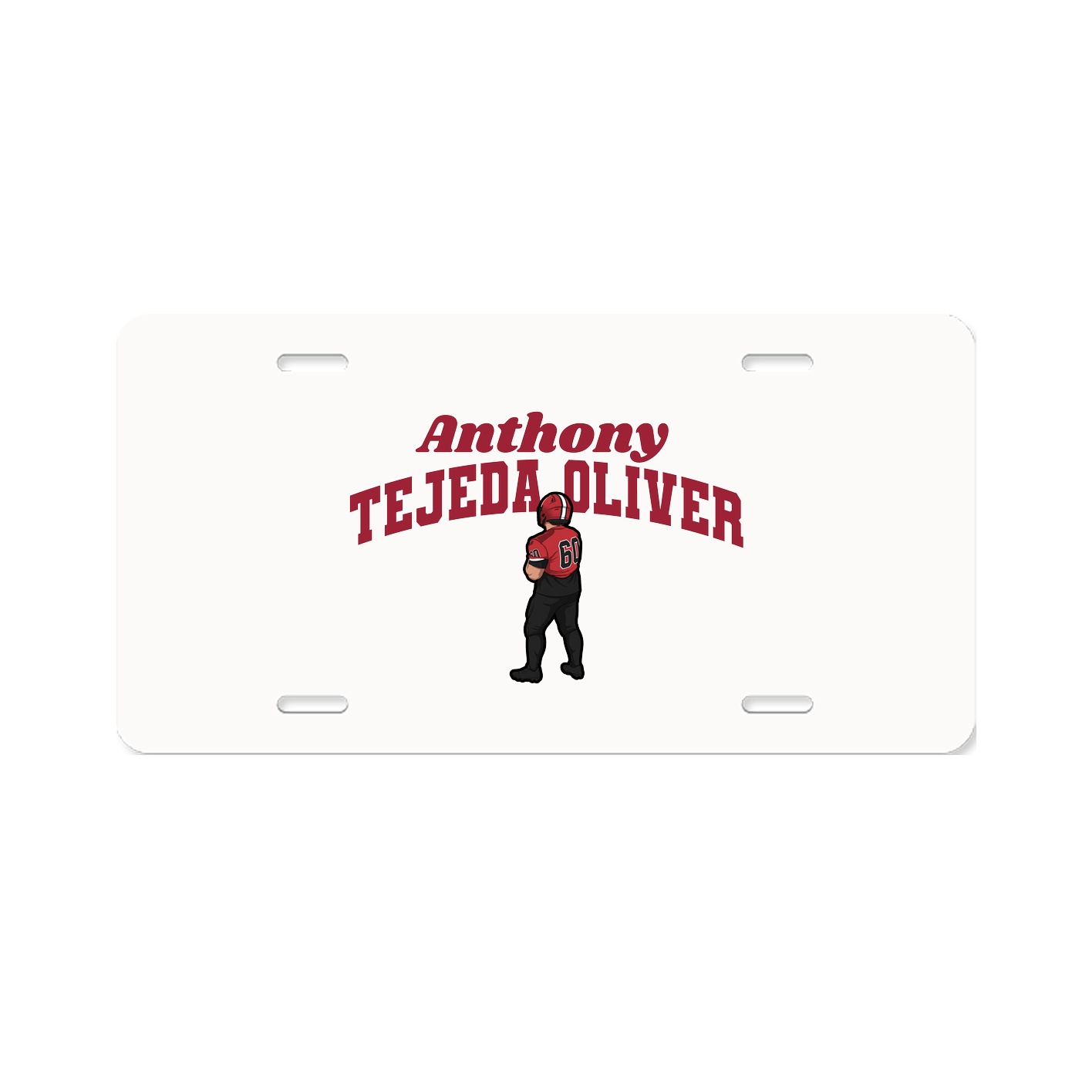 License Plate — Signature Arch in Classic
