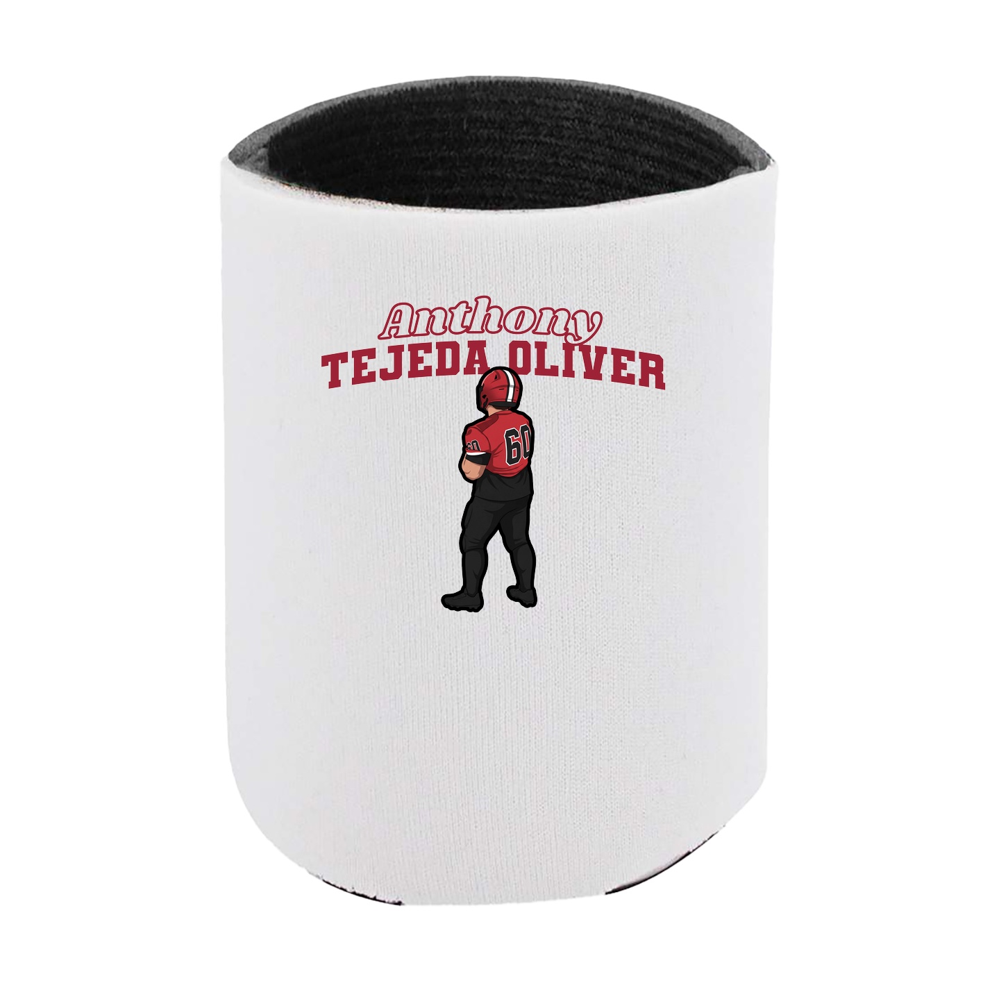 Can Holder — Name Arch in White