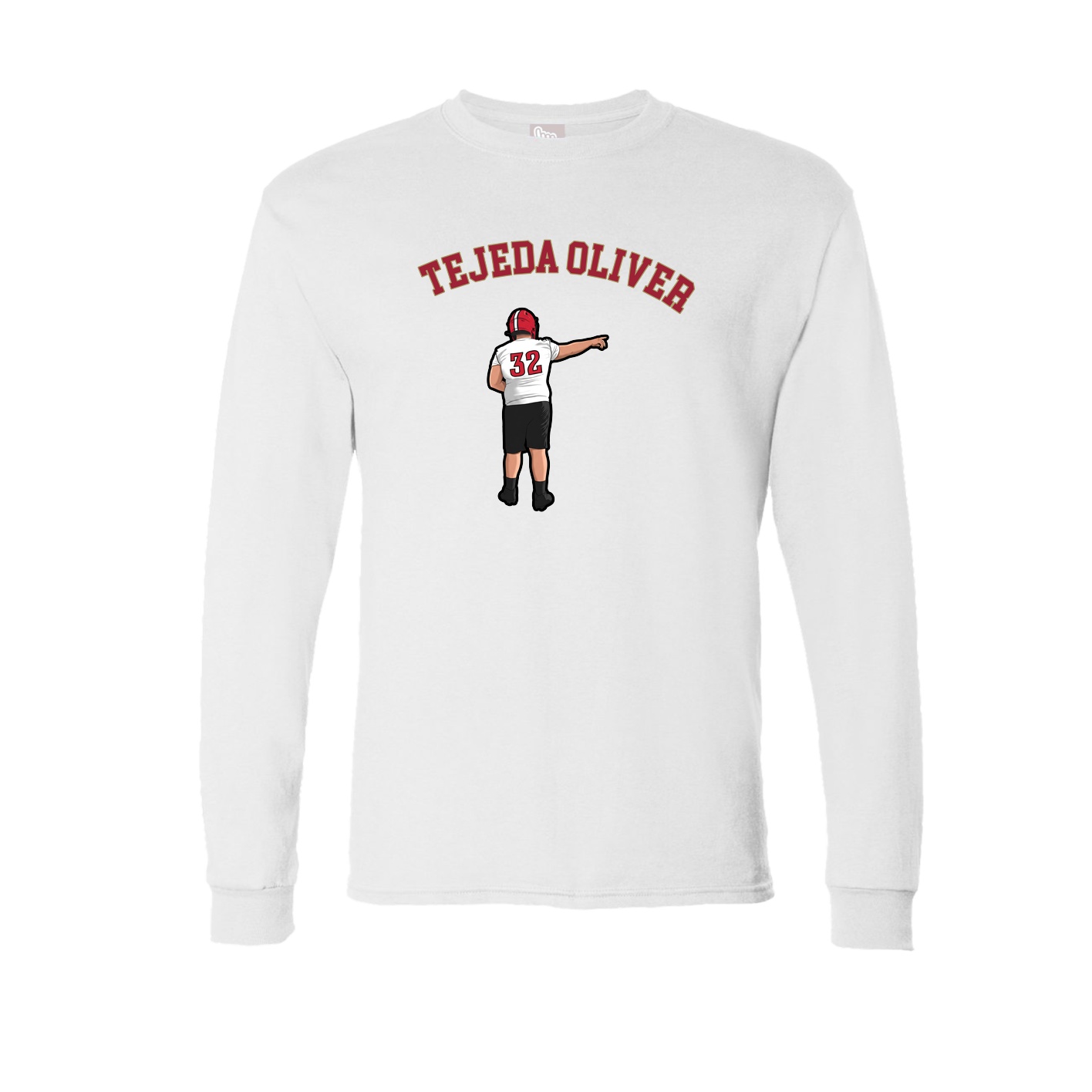 Long Sleeve Tee — Shirsey Arch in White