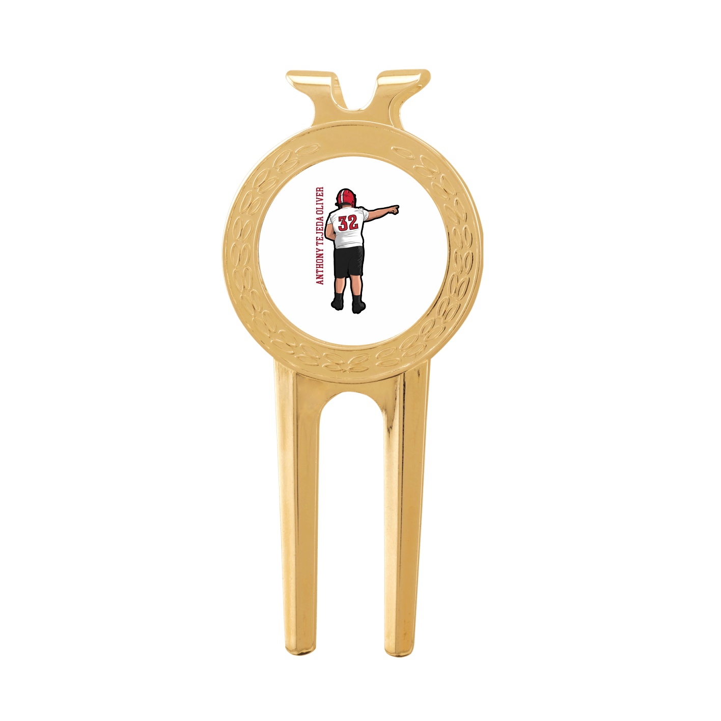 Divot Tool with Ball Marker — Name Vertical in Classic