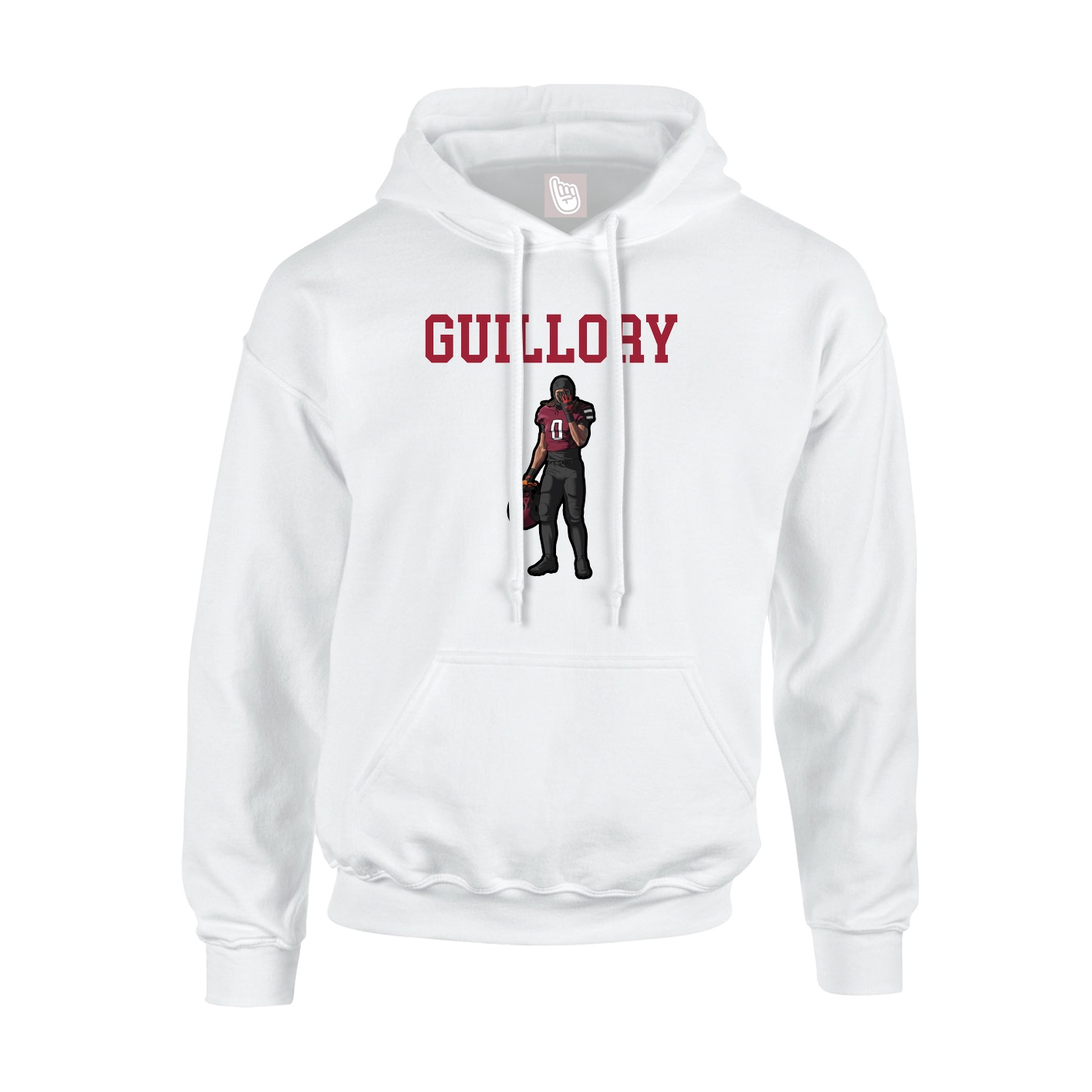 Youth Hoodie — Shirsey in White
