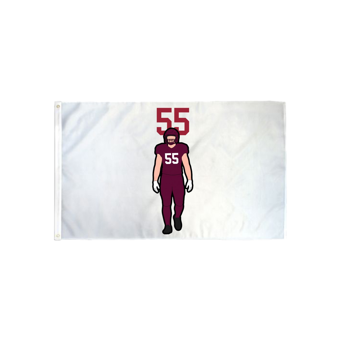 3x5 Flag — Number Top in Classic