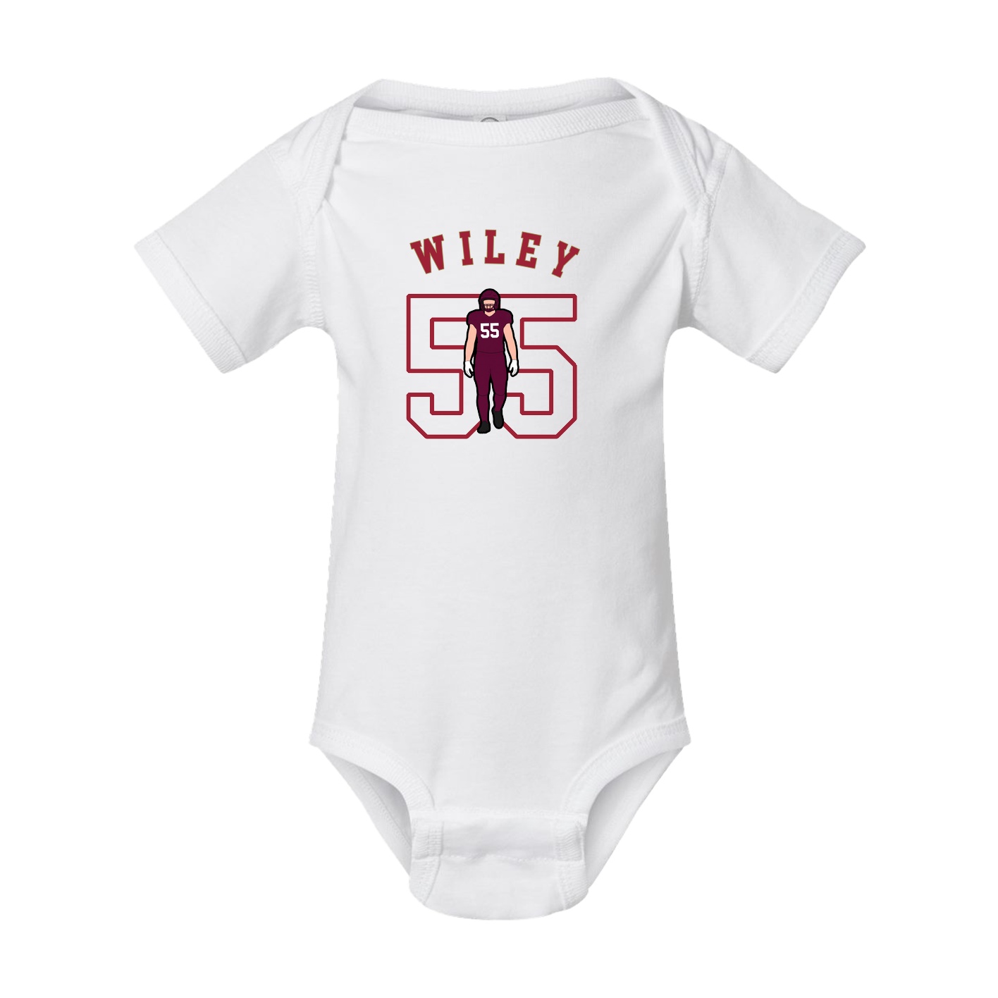 Baby Onesie — Shirsey Arch in White