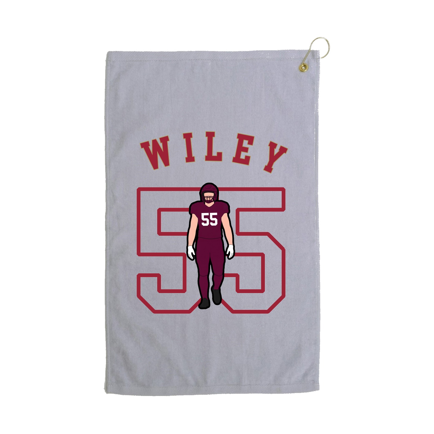 Golf Towel — Shirsey Arch in Grey