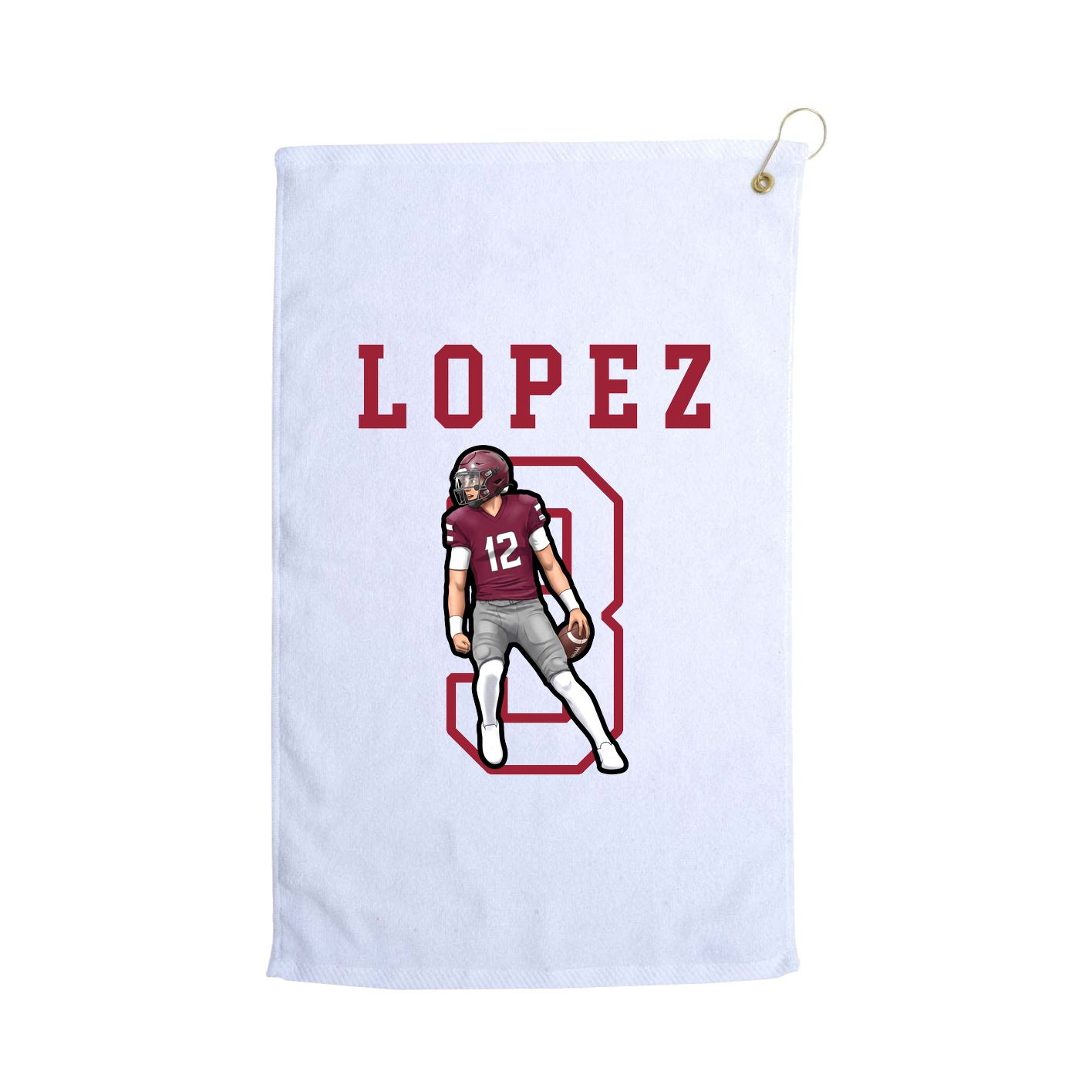 Golf Towel — Shirsey in White