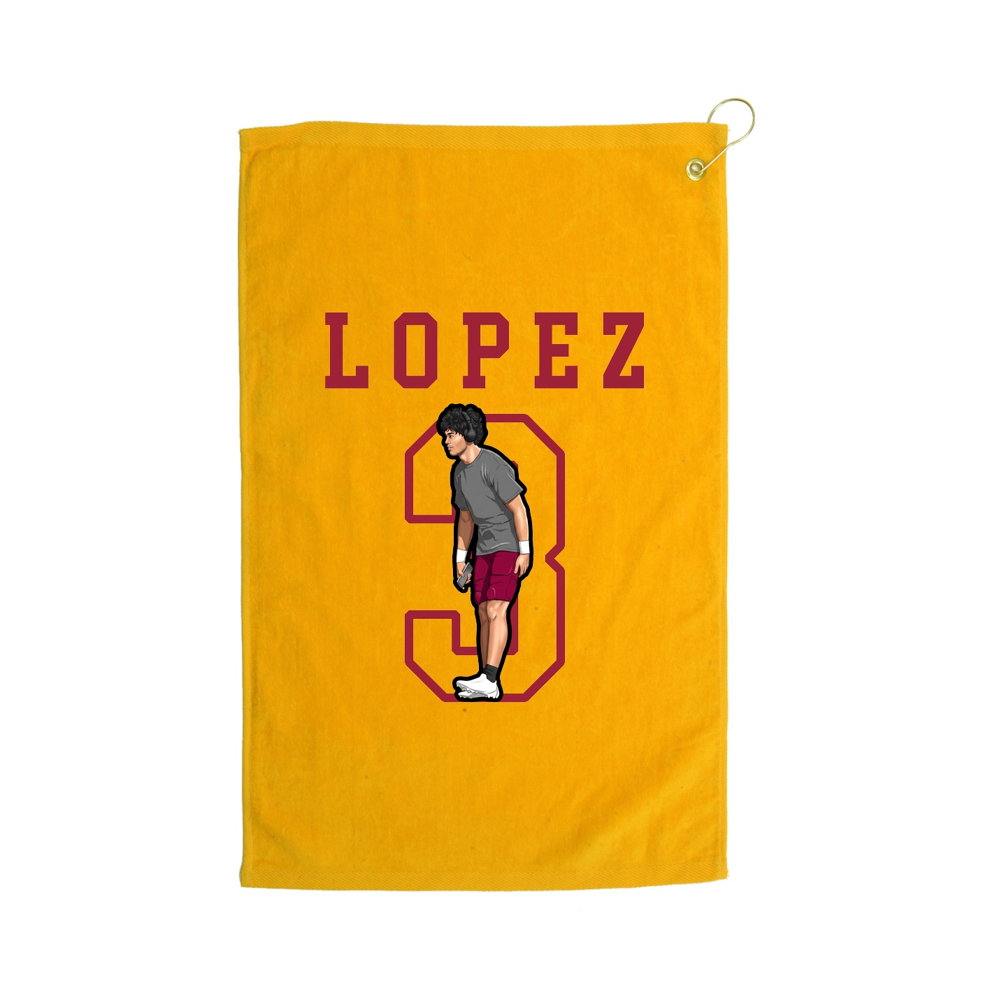Golf Towel — Shirsey in Gold