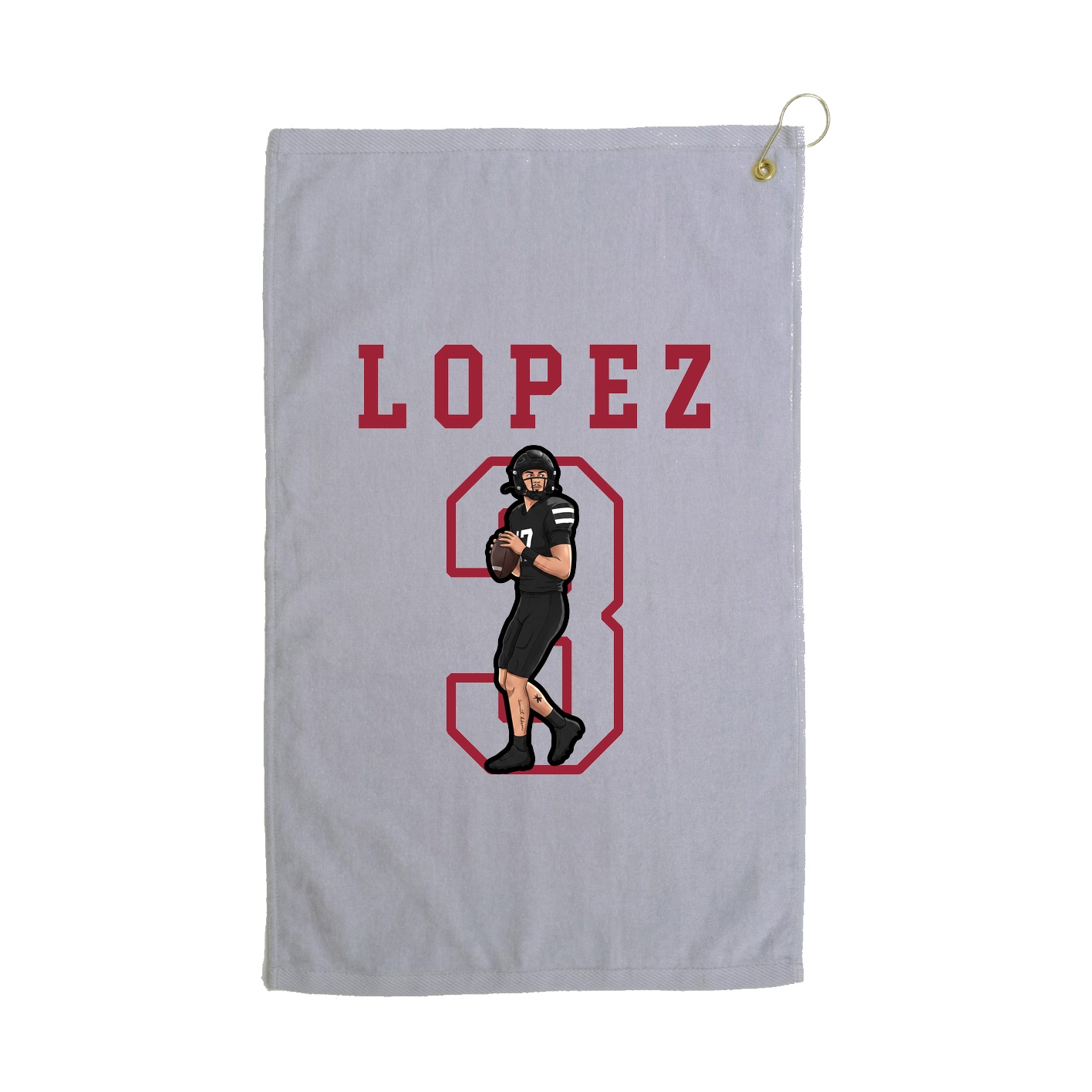 Golf Towel — Shirsey in Grey