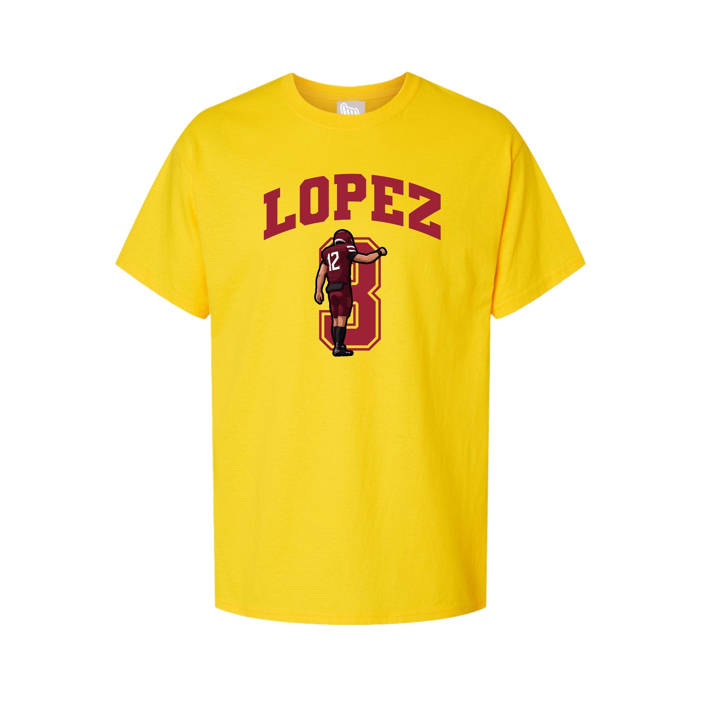 Tee — Number in Gold