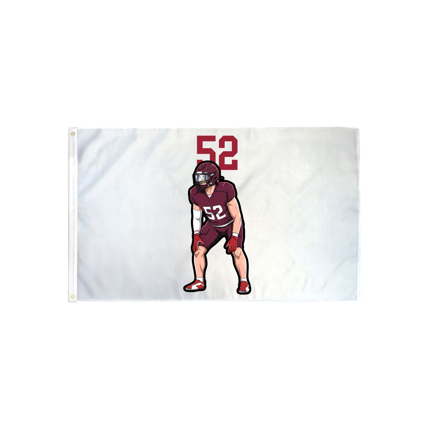 3x5 Flag — Number Top in Classic