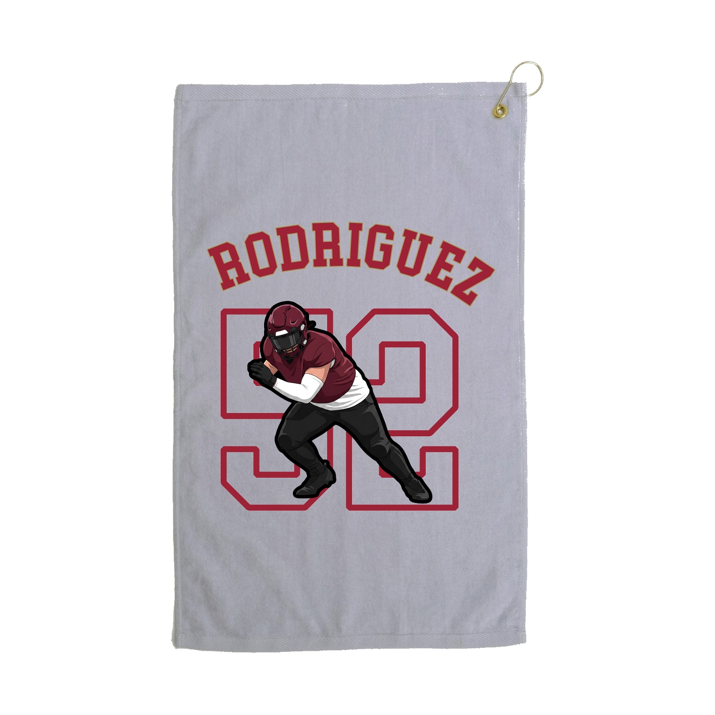 Golf Towel — Shirsey Arch in Grey