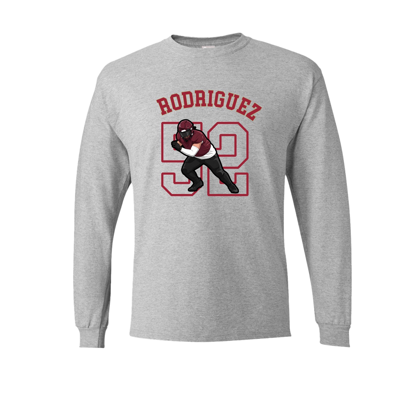 Long Sleeve Tee — Shirsey Arch in Grey