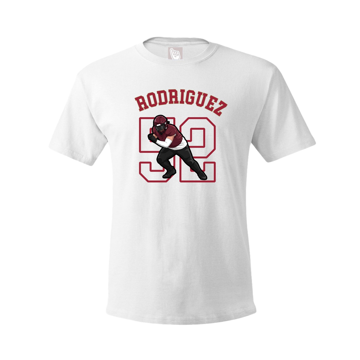 Youth Tee — Shirsey Arch in White