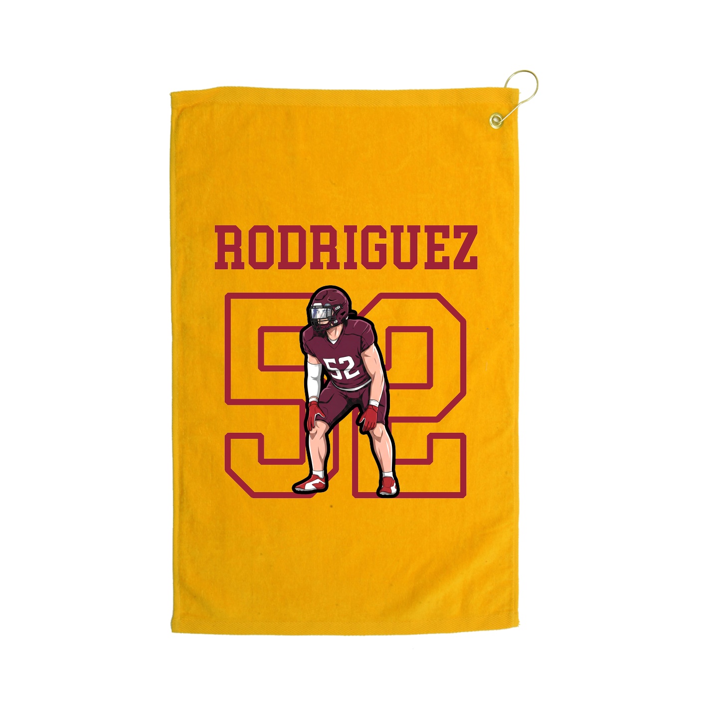 Golf Towel — Shirsey in Gold