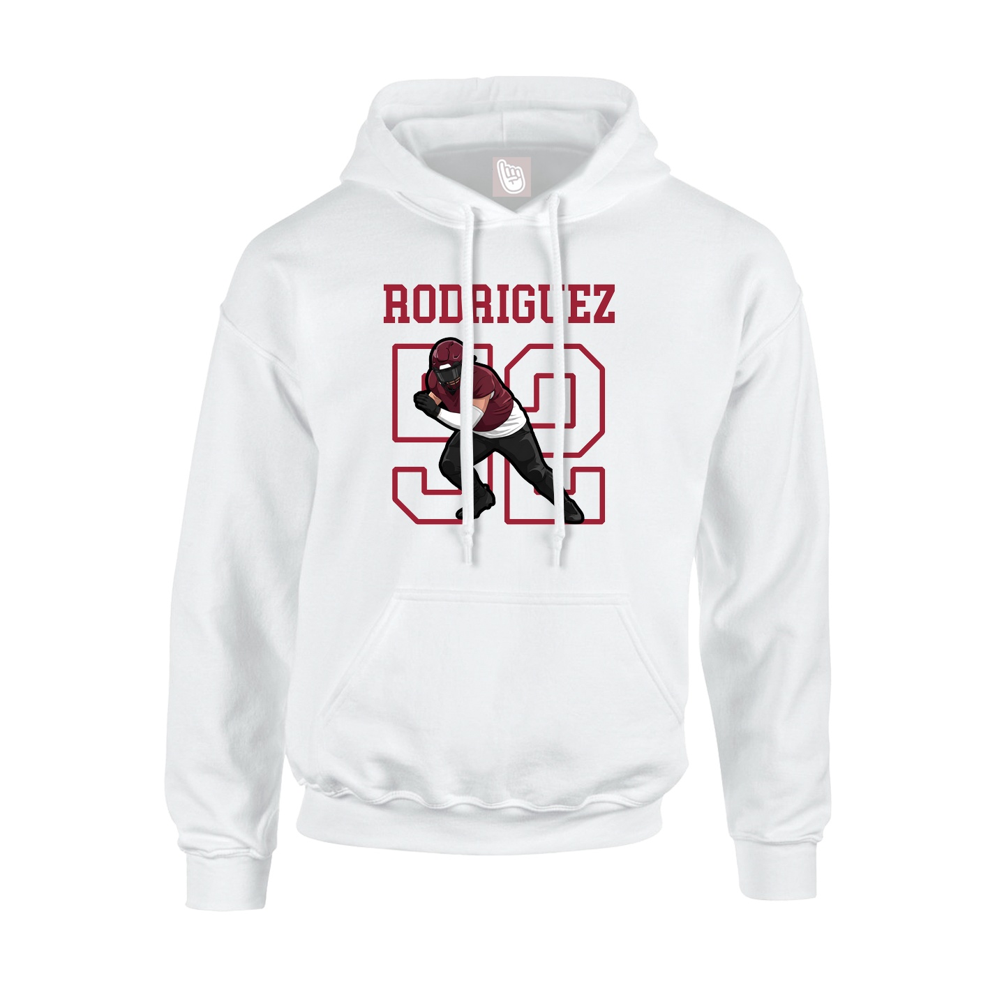 Youth Hoodie — Shirsey in White