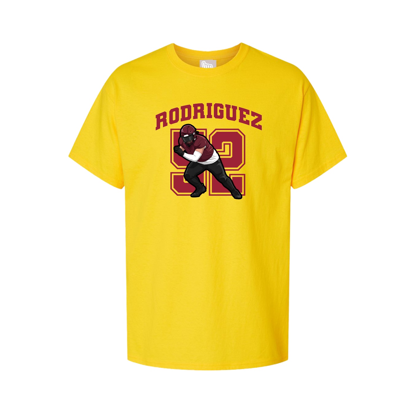 Tee — Number in Gold
