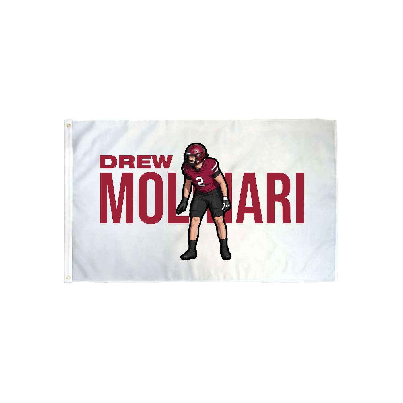 3x5 Flag — Player Name in Classic