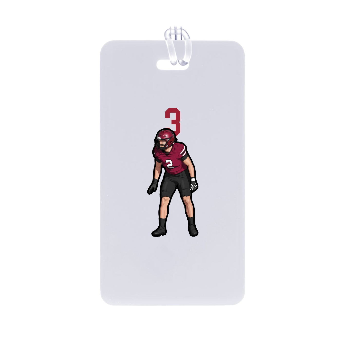 Bag Tag — Number Top in Classic